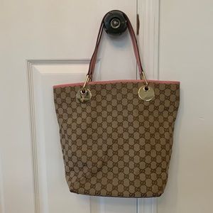 *AUTH* Gucci GG monogram eclipse tote
